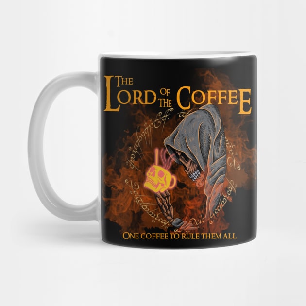 Lord Of The Coffee One Coffee To Rule them All by AO Apparel